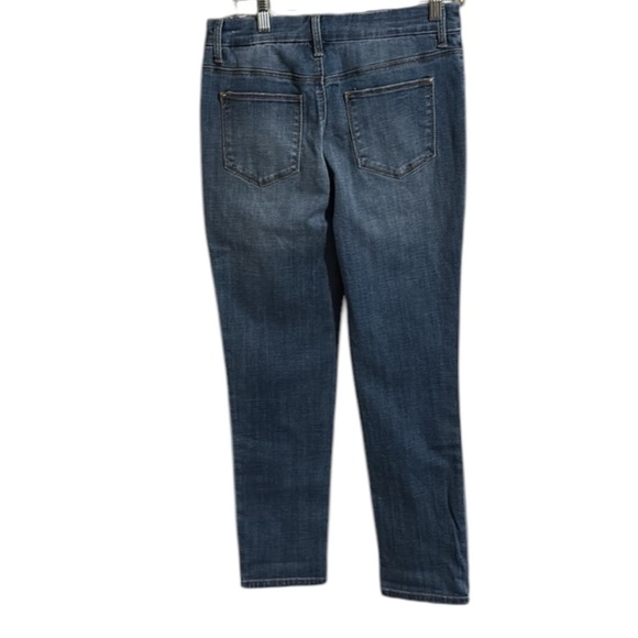 - Chico’s So Slimming Velvet Side-Seam Girlfriend Ankle Jeans size 28 waist - Picture 6 of 9